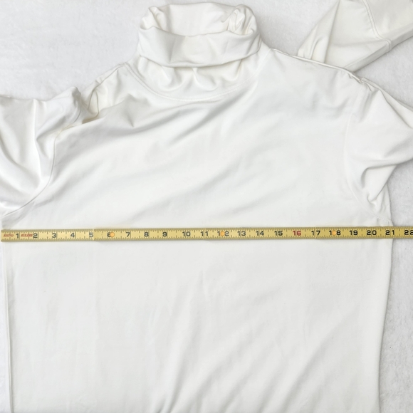 Mango Men's Cream Long Sleeve Turtleneck Tee - Picture 9 of 9